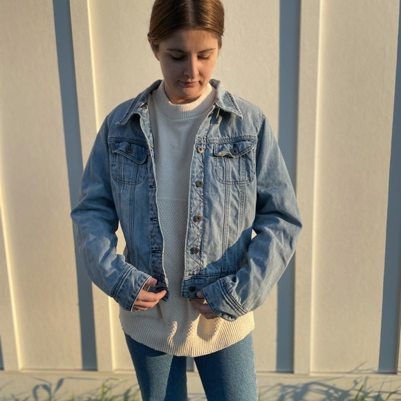 Repurposed Philadelphia Eagles Denim Jacket - Picture 4 of 13